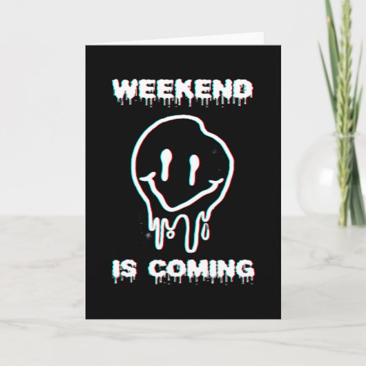 Techno Rave Party Kaart (Voorkant)