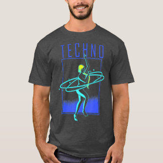 Techno Raver DJ Rave Party EDM Festival T-shirt