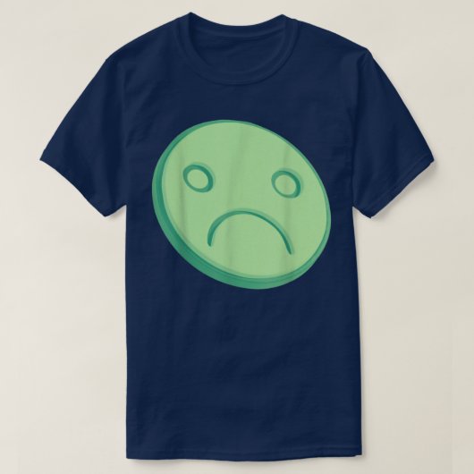 Techno Sad EDM Music Festival Rave Dubstep T-shirt (Design voorkant)