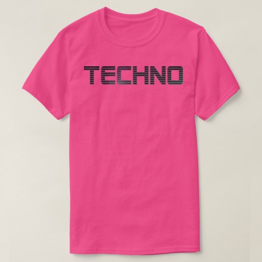 Techno T-shirt (Design voorkant)