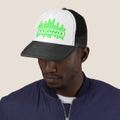 Techno Tempo-ontwerp Trucker Pet (In situ)