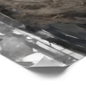 Techno Traces: Femme Machine Poster (Hoek)