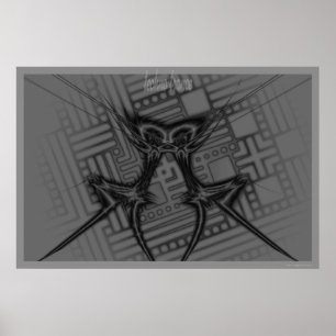 techno trance poster