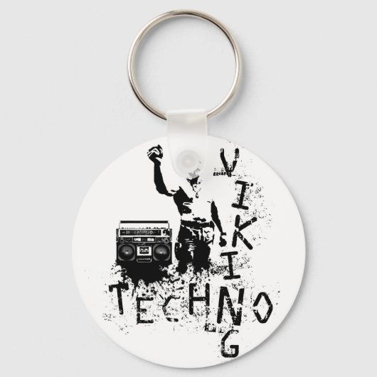 Techno Viking Sleutelhanger (Voorkant)