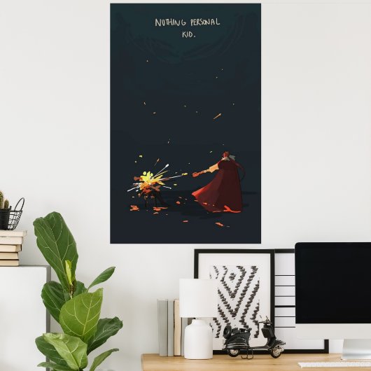 Technoblade, geen persoonlijk Kind Poster (Thuiskantoor)