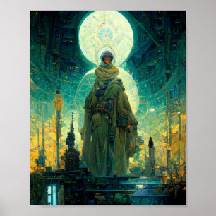 Technocrat Altar 2 Science Fiction Art Poster