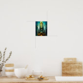 Technocrat Altar 3 Science Fiction Art Poster (Cuisine)