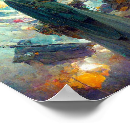 Technocrat Altar 4 Science Fiction Art Poster (Hoek)