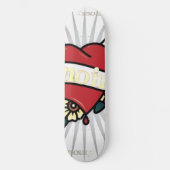 TechNoir "Bleeding Heart" Limited Deck Skateboard (Voorkant)