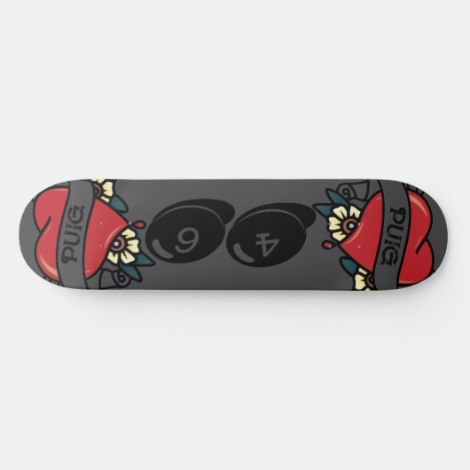 TechNoir "Miss You Pop" Limited Skateboard Deck (Horizontaal)