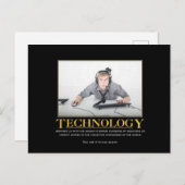 Technologie-Briefkaart Briefkaart (Voorkant / Achterkant)