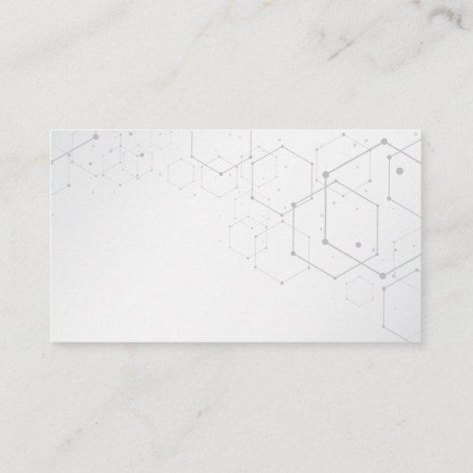 Technologie | Carte de visite de conception métall (Dos)