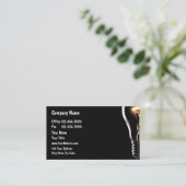 Technologie cool Electricien Carte de visite (Debout devant)