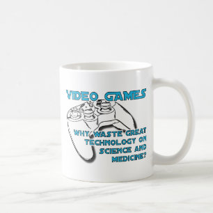 Technologie de jeu vidéo amusant Humour de Mug
