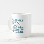 Technologie de jeu vidéo Mug drôle Humour (Devant gauche)