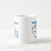 Technologie de jeu vidéo Mug drôle Humour (Centre)