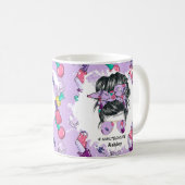 Technologie de l'ongle personnalisée Vie de la Mug (Devant droit)