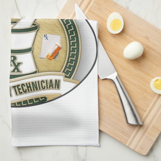 Technologie de pharmacie Serviette à main (Quart Plié)