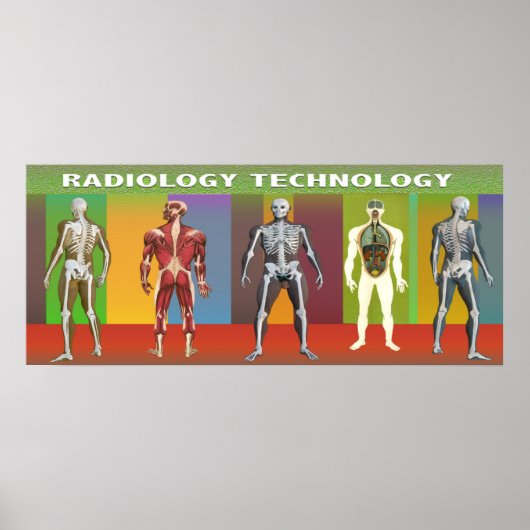 TECHNOLOGIE DE RADIOLOGIE APPLIQUÉ SCIENCE POSTER (Devant)
