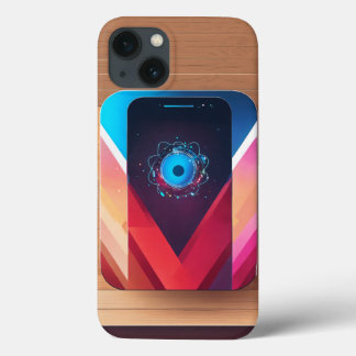 Technologie en smartphone logo iPhone / iPad case