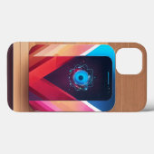 Technologie et logo smartphone iPhone / coque ipad (Verso (horizontal))