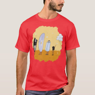 Technologie evolutie t-shirt