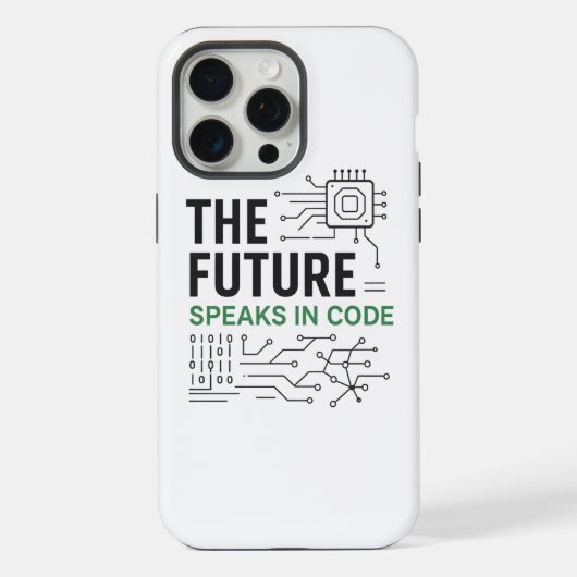 Technologie future codée : Empreinte algorithmique (Verso)