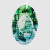 Technologie futuriste de la Science comme art de (devant)