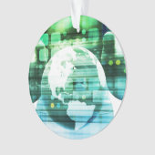 Technologie futuriste de la Science comme art de (devant)