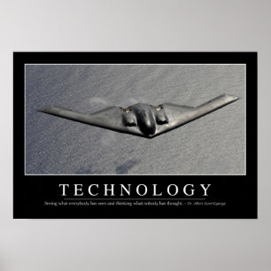 Technologie: Inspirerend prijsopgave Poster