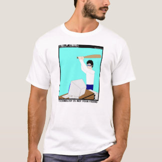 Technologie is niet jouw vriend t-shirt
