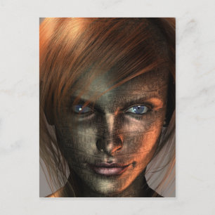 Technologie-mens Briefkaart