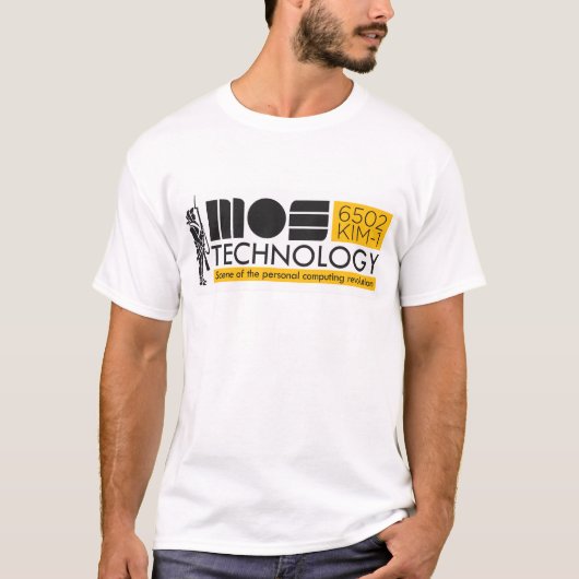Technologie MOS 6502 et T-shirt Kim-1 (Devant)
