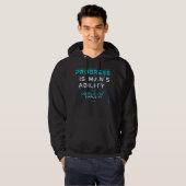 technologie tech hoodie (Voorkant volledig)