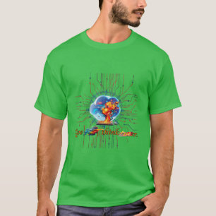 Technologie: Type snel, denk sneller. T-shirt