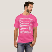 Technologie Wijzigingen Rechten Pistool Rechten 2A T-shirt (Voorkant volledig)