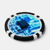 technologiecircuit poker chips (Enkel)