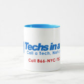 Technologies dans une tasse de sec 15oz (style de (Centre)