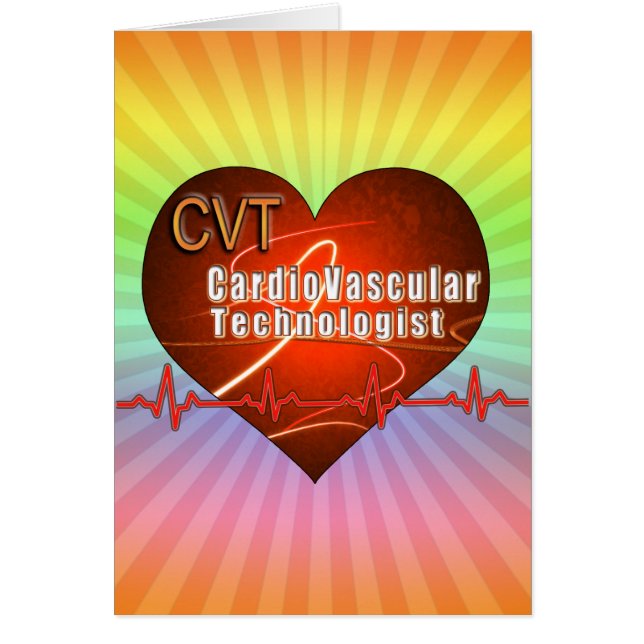 Technologue cardio-vasculaire de LOGO de COEUR de (Devant)