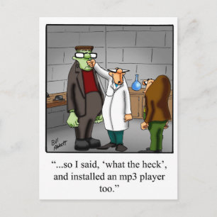 Technology Humor Briefkaart