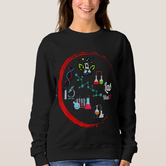 Technoloog Lab Week 2022 Laboratory Tech Cool Te Trui (Voorkant)