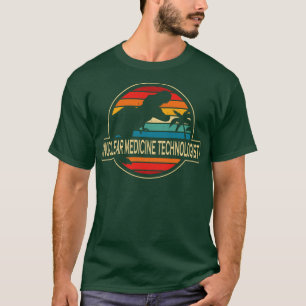 Technoloog voor nucleaire geneeskunde Dinosaur T-shirt