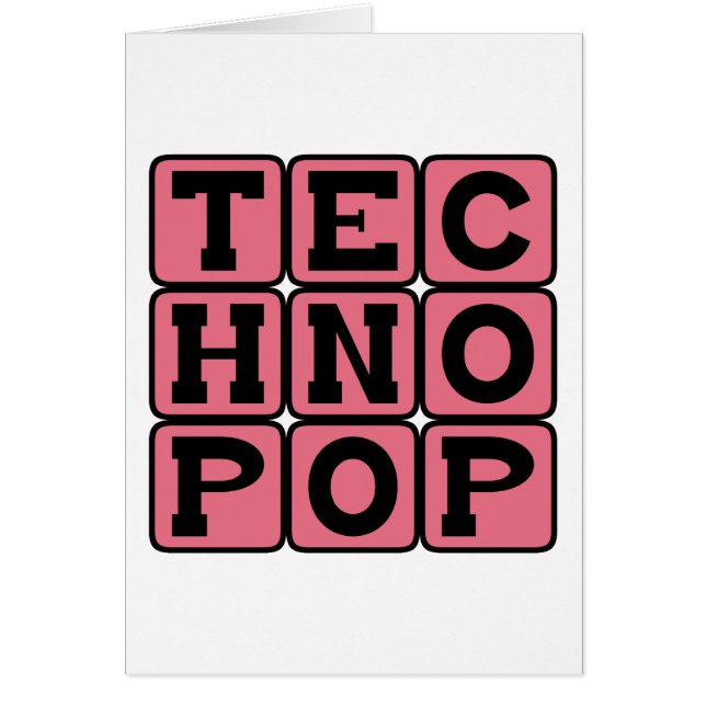 Technopop, Music Genre (Voorkant)