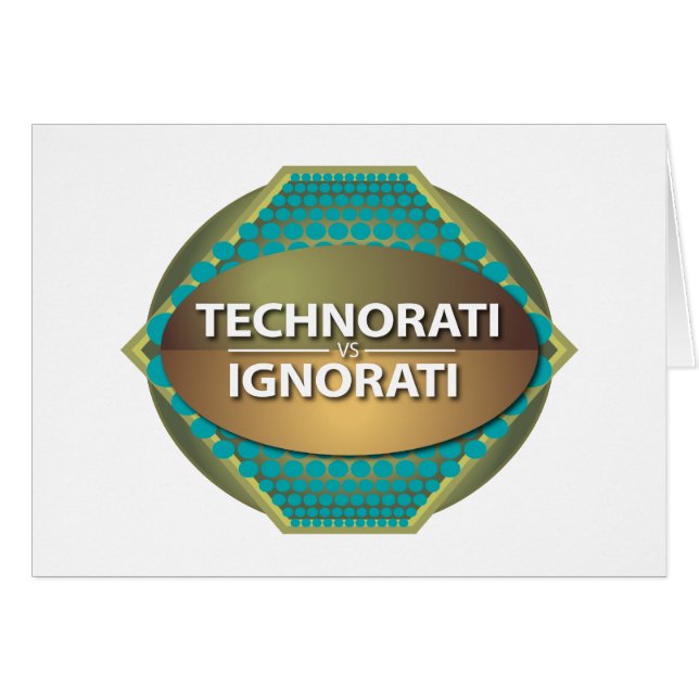 Technorati vs Ignorati (Voorkant Horizontaal)