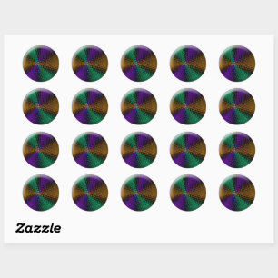 Technorb - ronde sticker