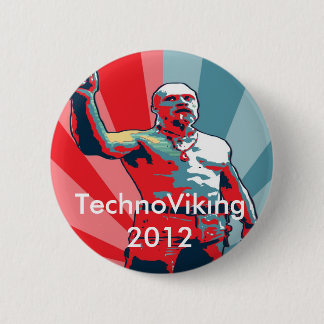 TechnoViking 2012 Ronde Button 5,7 Cm