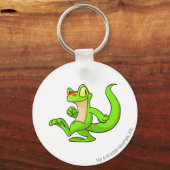 Techo Green Sleutelhanger (Voorkant)