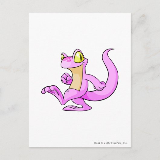 Techo Pink Briefkaart (Voorkant)