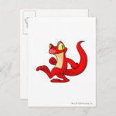 Techo Red Briefkaart (Voorkant / Achterkant)