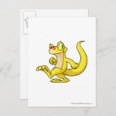 Techo Yellow Briefkaart (Voorkant / Achterkant)